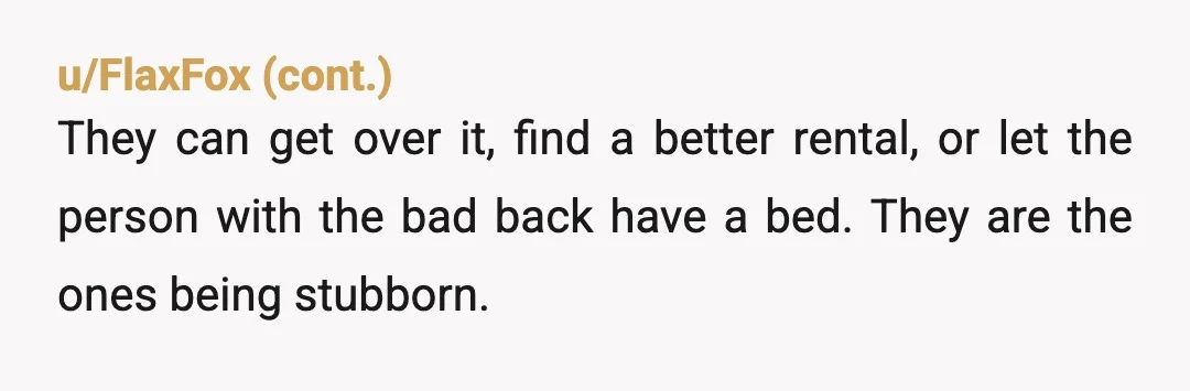 u/Baaastet
Well the siblings that are angry can give you their room then…