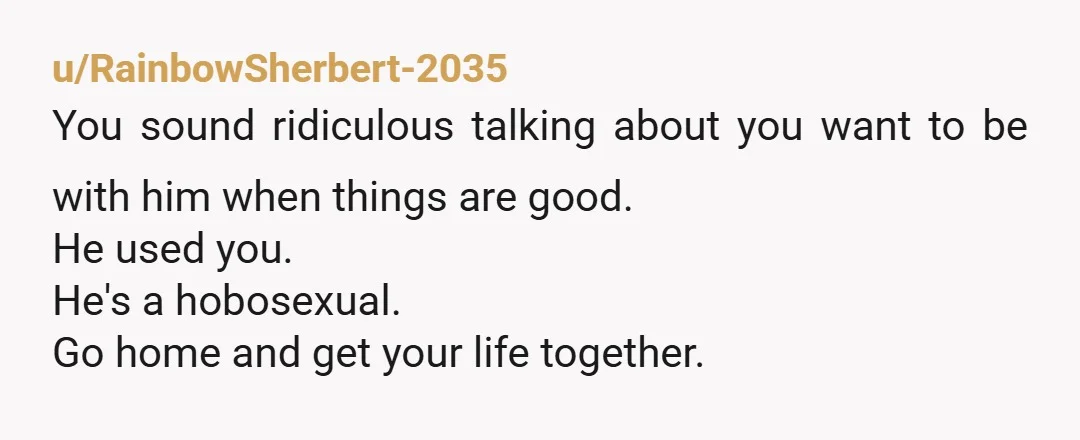 u/Regular_Emphasis6866 NTA. Take your parents' offer. He will never learn to do for himself if you are doing for him. His complaining and belittling is abusive. Go home. Sleep for...