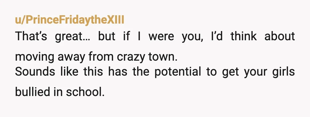 u/seymonster1973
You should start sending your ex-inlaws brochures to mortuaries and cemeteries saying "You're next" and "See you soon"