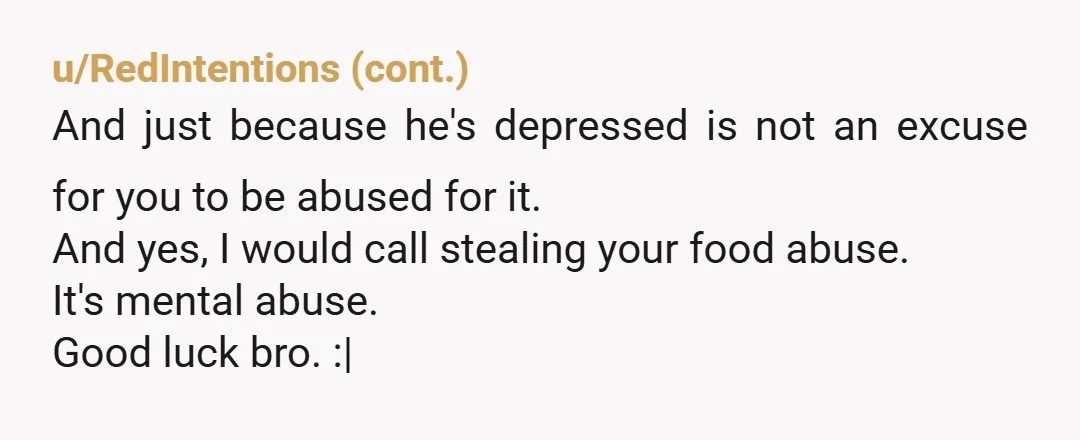 u/lainiloveslanna
nta, your brothers a fat chud. i bet mommy drops him off at work too 😭