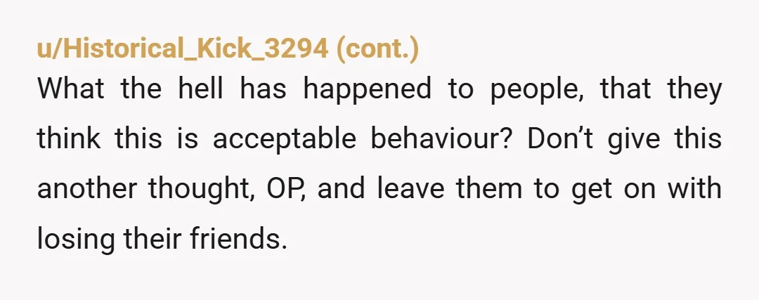 u/blorg39 I understand them feeling that way, and you probably should stick with a registry, either splitting gifts with a group or giving money. However, they should have realistically had...