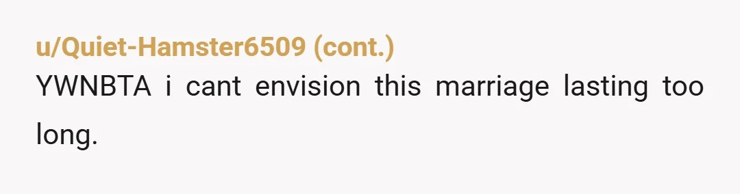 u/Sufficient-Sound-421
You do whatever YOU want to do.
You have responsibilities and attending her wedding/trip to jeopardize your job makes no sense, let alone your health considering you stopped drinking.
