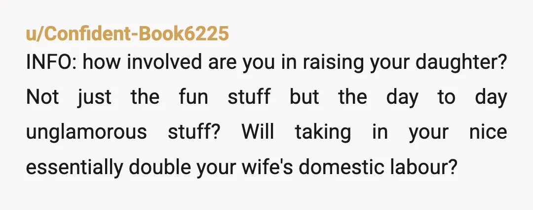 u/Missile_boy8284
YTA Why haven't you reported the abuse to the authorities?