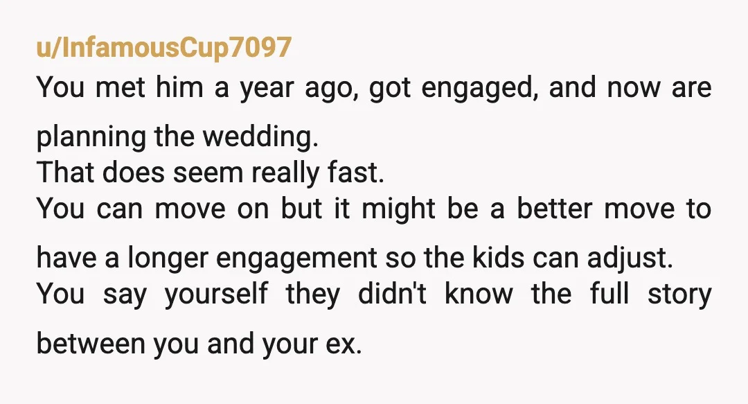 u/Sea-Ad9057
when your children are old enough you need to tell them about the abuse because children of abusive parents often fall into either the abuser or the abused