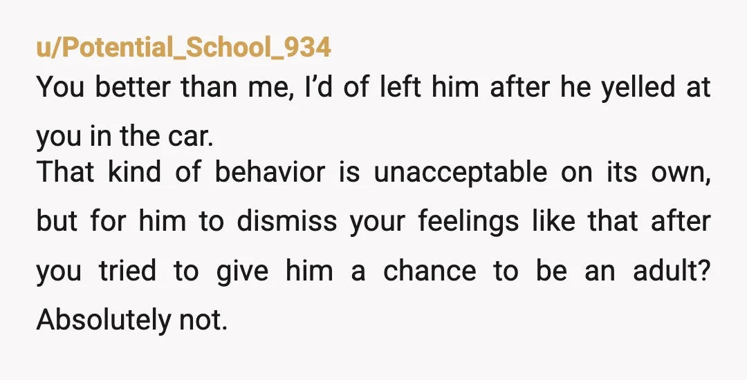 u/geniologygal As someone who is older and more experienced, this relationship being over is a good thing for you. I know it hurts right now, but someday you will look...