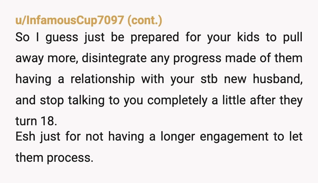 u/Which-Month-3907 YTJ and, as it stands, you may lose your children because of your own actions. Remember that you created this situation. You lied for your ex, and you never...