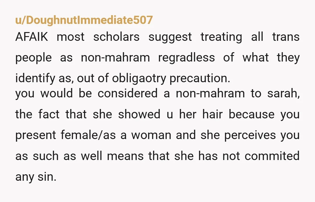 u/nuttyroseamaranth I think your heart is telling you what you need to do. The trouble is that you don't know how to approach it safely. I don't think you did...