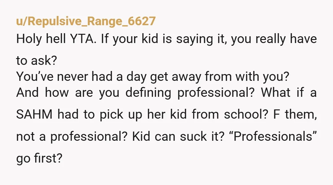 u/Similar_Fishing2436 ESH the doctor for being late, but saying I’m a “professional” too just sounds snobby. You could have just said “hey I have a meeting/ other plans is there...