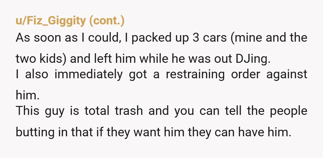 u/mcmurrml You should have broken up with him a long time ago. Really after the homeless situation. As I reading your post I had a feeling he had done it...