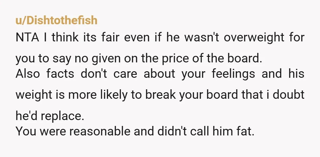 u/Glittering-Paper4516 At first you say you didn’t share the why and simply said no.   But then you say you could have been less direct about not wanting him to...