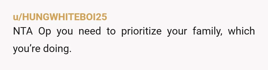 u/the_saltlord Oh so your sister gets to lose her kids entirely but you're the bad guy here. NTA. Your sister can shut it. Your mother does have a more fair...