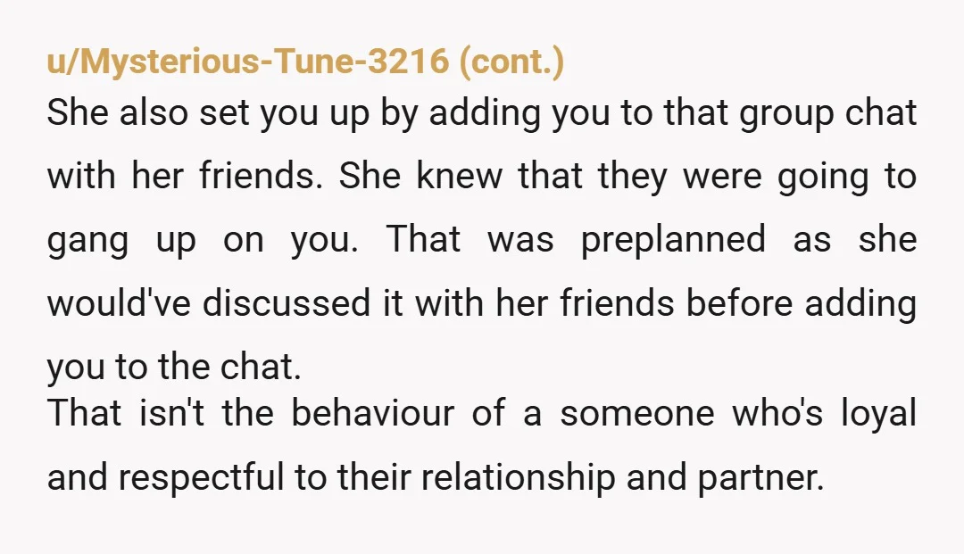 u/Equipment_Severe Jude is not the problem, your gf and her attitudes are, you should look at her behaviour, reactions and actions now since they will worsen over time. The adding...