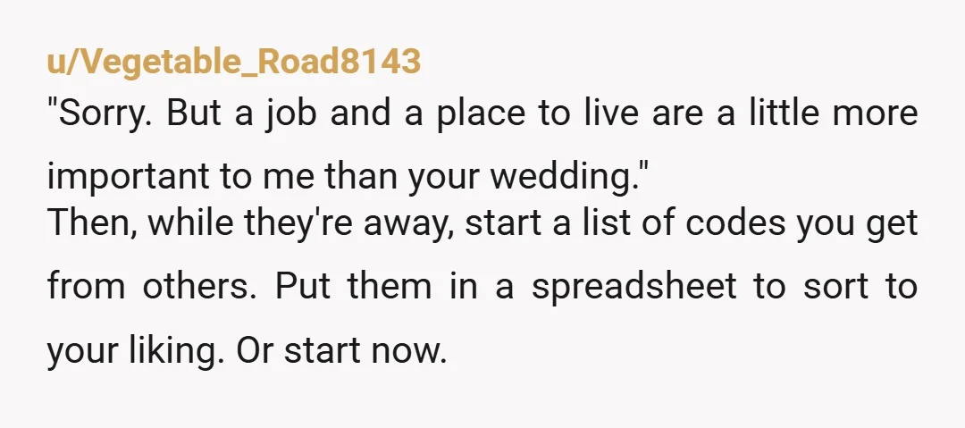 u/late-nineteenth NTA Don't burn yourself and your job prospects for their demands. You don't need them in your life, you have already tried to distance yourself from them. Just tell...