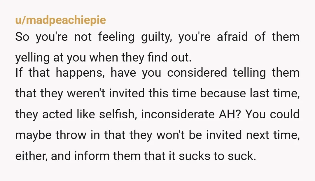 u/BoysenberryJellyfish
This is your mom's call and given their behaviour, it's the right call. Just keep it to yourself, it's the right thing to do.
