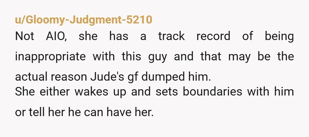 u/Sea-Ad9057 Im guessing his gf found him suffocating if he cant be alone he needs to learn how to do this otherwise the cycle wont end. Maybe frame it like...
