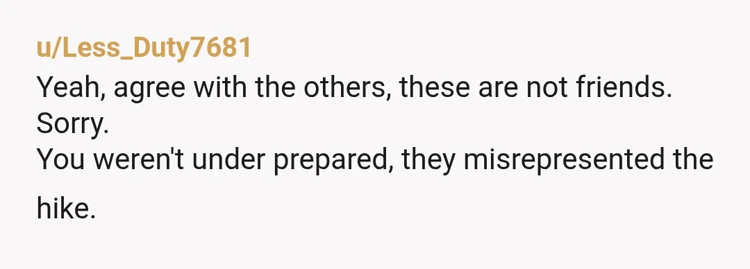 u/nwprogressivefans
I'm with mom, I don't think these people were your friends.