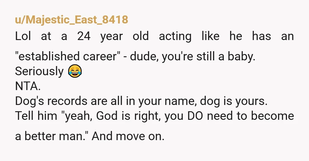 u/WavesnMountains NTA he only wants to use Buddy to hurt you. Also, in many other cases, you’ve got all of the documentation needed for a case. I’d also get Buddy...