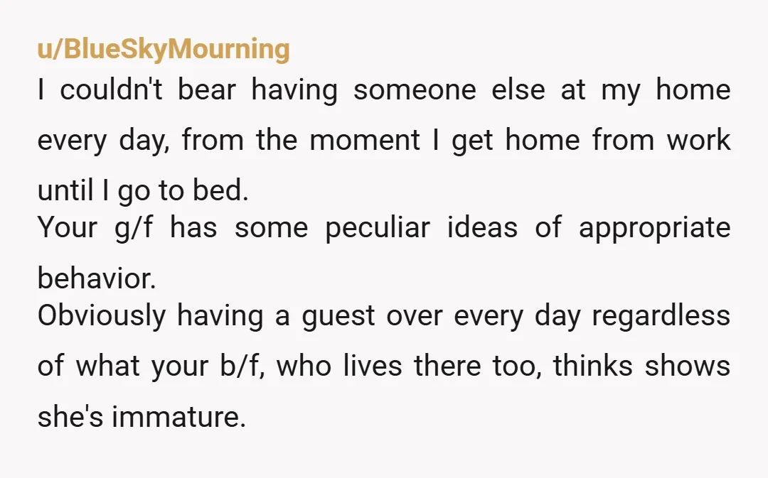 u/uwedave
NOR she needs to pick you over him...or she needs to go as well.
Why doesn't one of the friends from the group chat try hosting him?