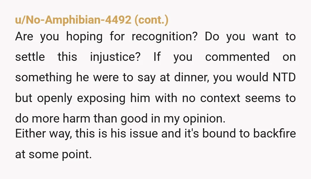 u/CoyoteMajor I’m a university lecturer in the U.K. I would offer my agreement with the other commenters who said not to worry about debunking. He will eventually be found out....