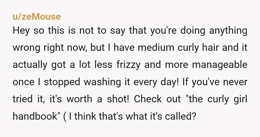 u/Jinglemoon I think arranging a private face to face meeting where you can show whoever is complaining about your hair what the problem is. I know that will be embarrassing,...