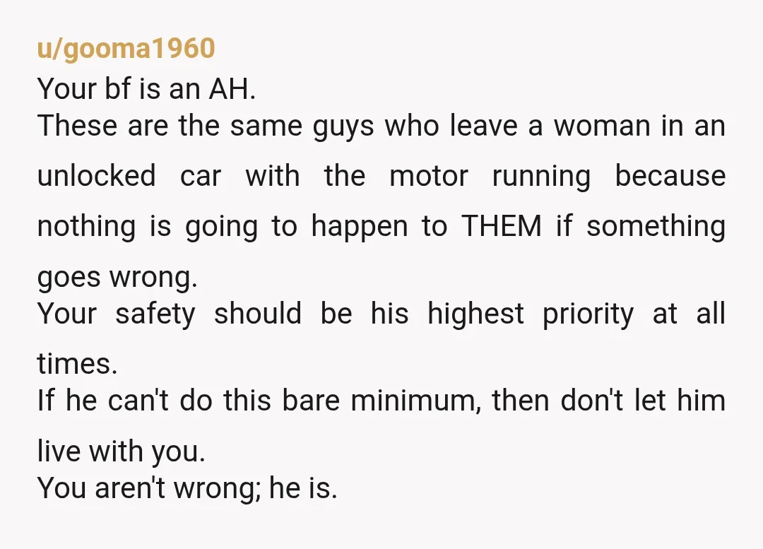 u/Pretty-Benefit-233
You’re not wrong. Ask for your keys back for awhile
