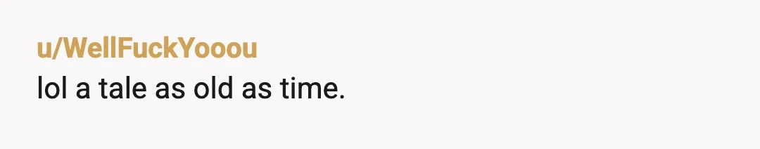 u/diamonte A woman enjoying a varied sex life is “disgracing herself” and yet okay for this dude to hook up with as many people as he could? Did he think...