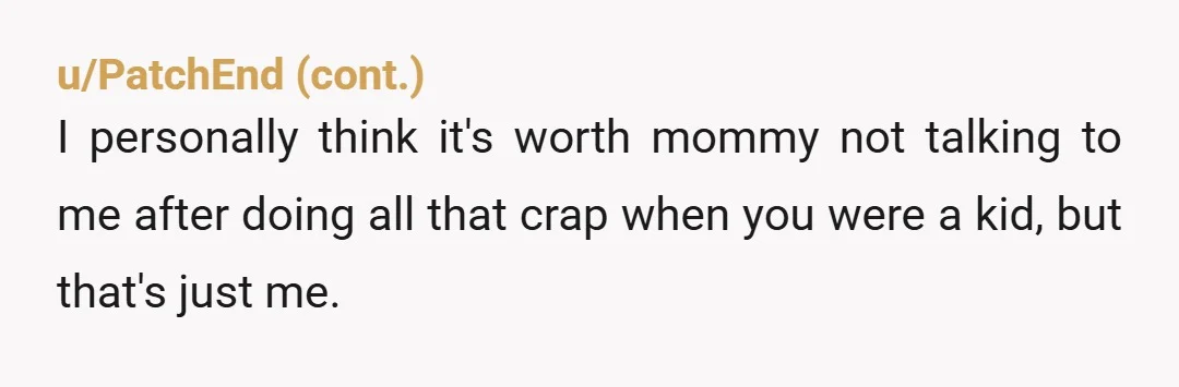u/UnlicensedThinker91
NTA. Your mom keeps proving she snooped, and you kept proving it worked.