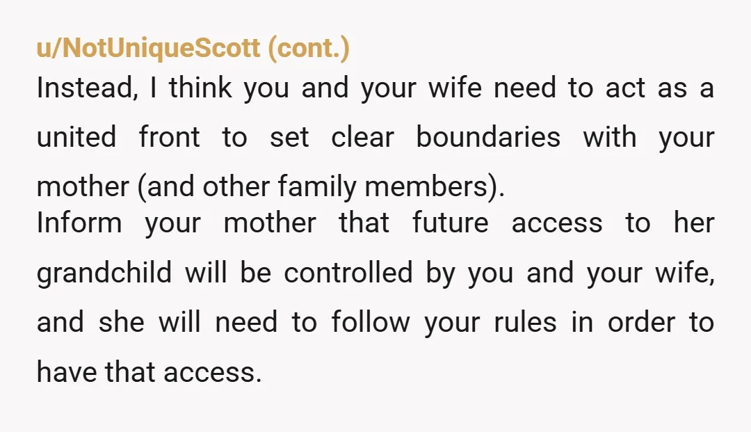 u/emryldmyst Nta but this is all ridiculous   Had your b**** of a mother given the baby back immediately none of this would be happening.  Which is what your AH of...