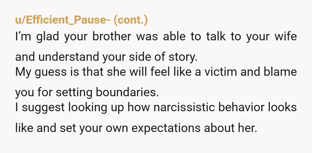 u/Who_Let_Me_Out_ I mean, if the baby is crying and she's trying to fix it, I don't think it was best for the mom to take him and just walk off?...