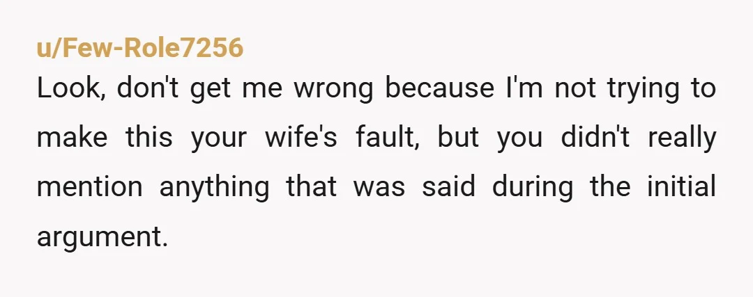 u/JC505818
Your wife is ready to forgive your mom, why are you still insisting on being her white knight defending her honor when she doesn’t need your help?