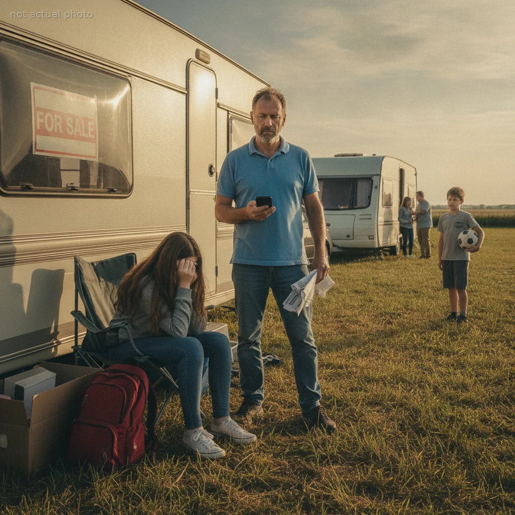 Dad Confiscates Daughter's Phone and Sells Family Caravan After Her Complex Web of Lies Unravels
