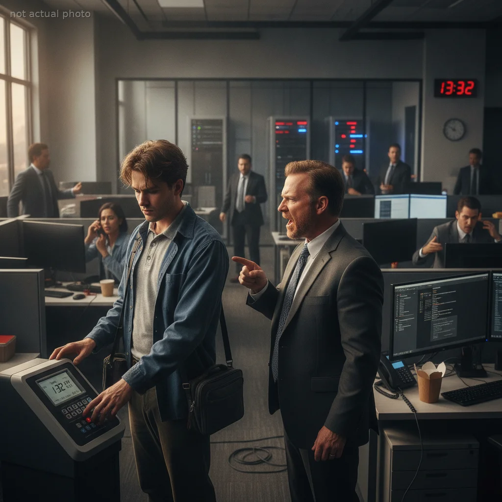 Boss Scolds IT Worker for Taking a Late Lunch, So He Clocks Out Right as the Whole Network Crashes