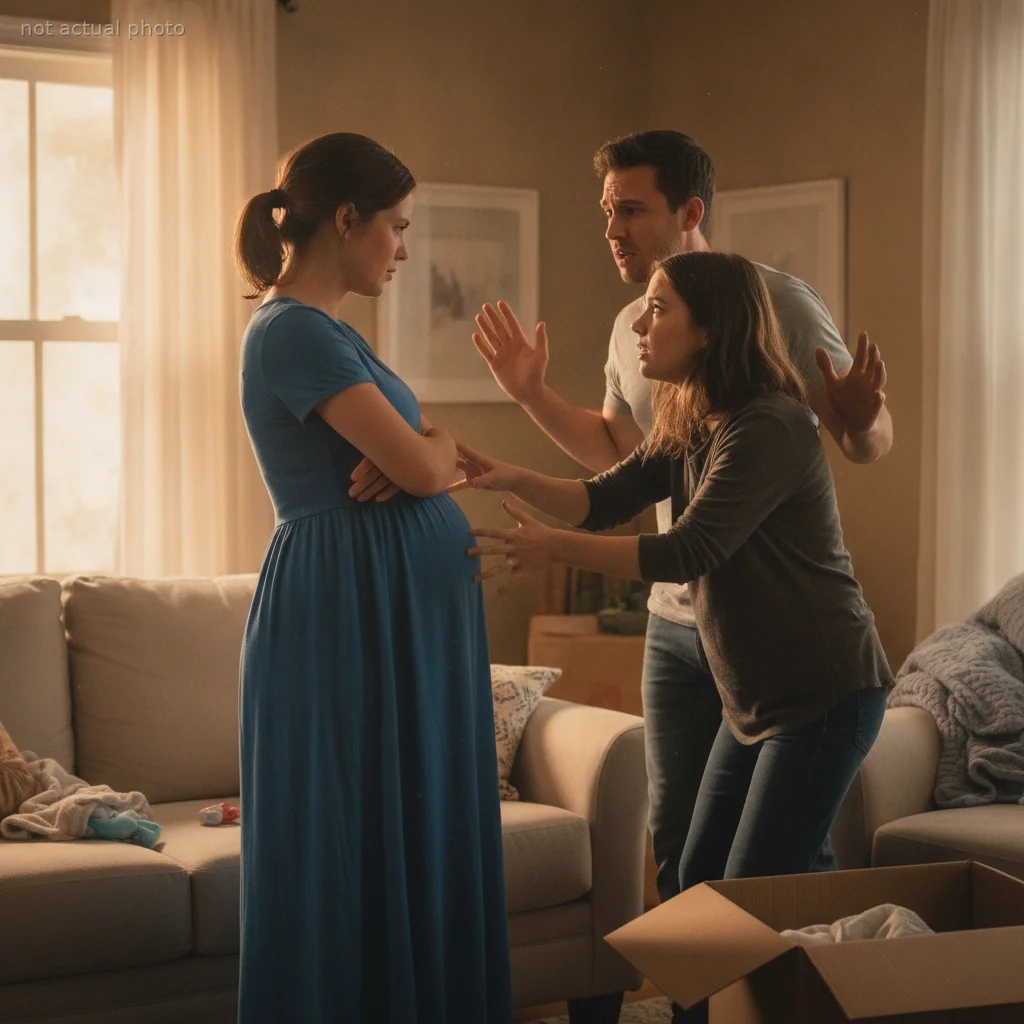 This Pregnant Woman Drew the Line After Her Boyfriend's Sister Tried to Claim Their Baby as 'Ours'