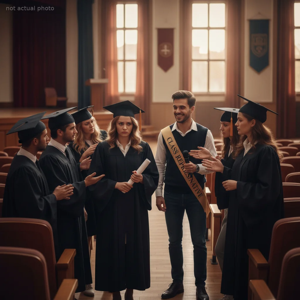 Classmates Demand Woman Step Down From Graduation Speech So Their "Popular" Class Rep Can Speak Instead