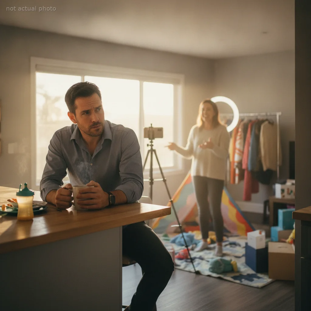Husband Contemplates Divorce After His Stay-At-Home Wife Trades Family Life For TikTok Fame