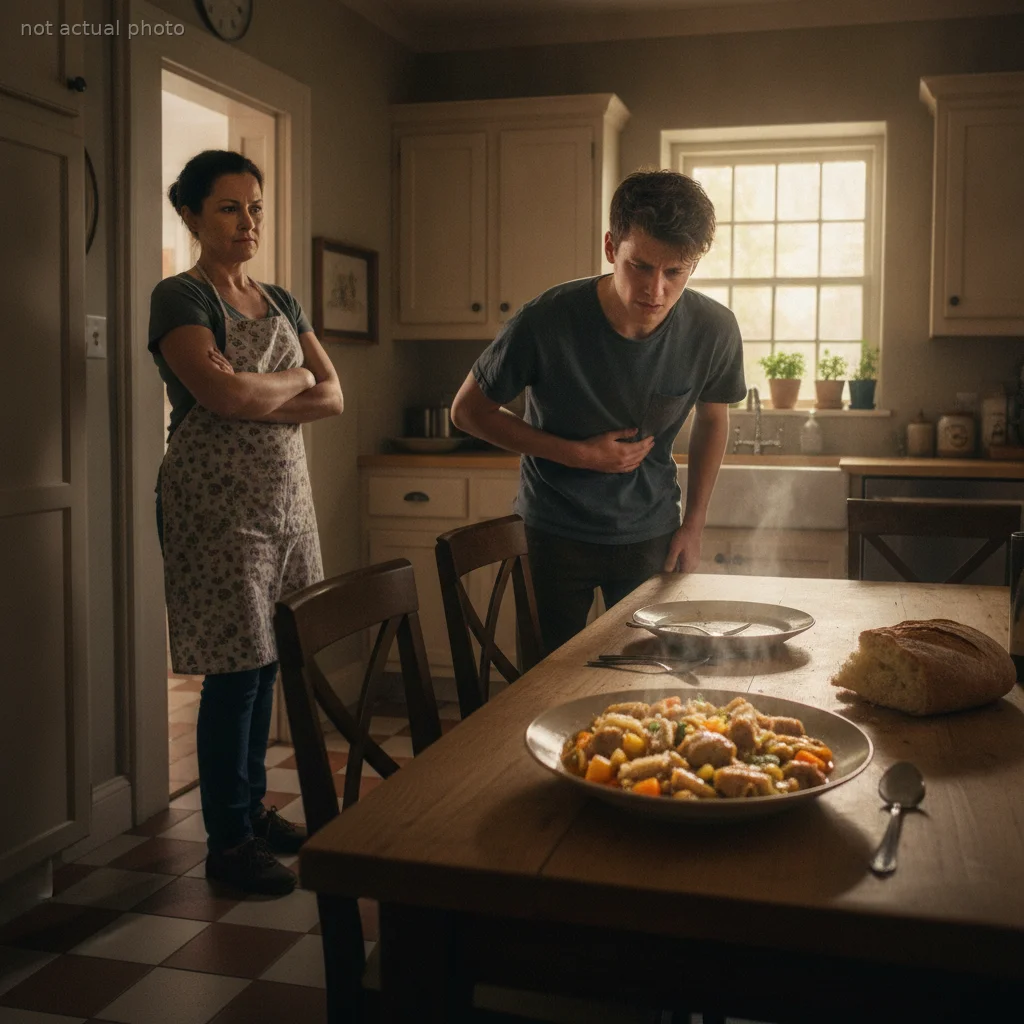 This Mom Changed Dinner Plans Without Warning, Then Blocked the Door Demanding Her Son Say 'Thank You'