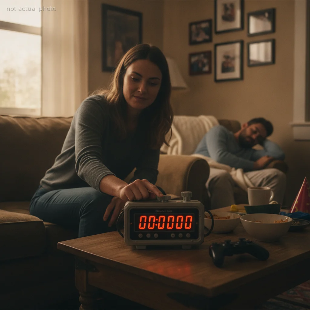 Woman Secretly Resets Her Boyfriend's 30,000-Hour Stopwatch as Revenge After a Family Argument