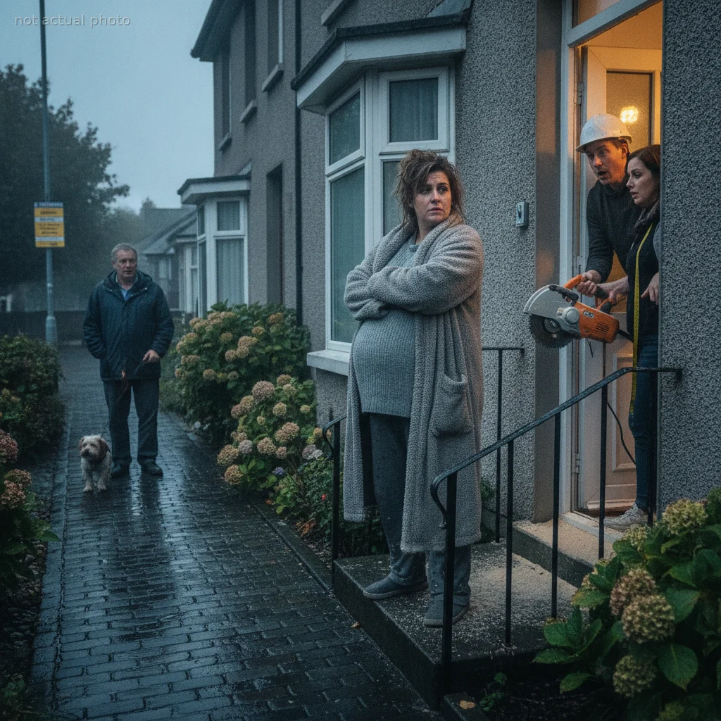Exhausted Pregnant Woman Confronts Neighbors Over Loud 7 AM Renovations, Sparking Fierce Neighborhood Dispute