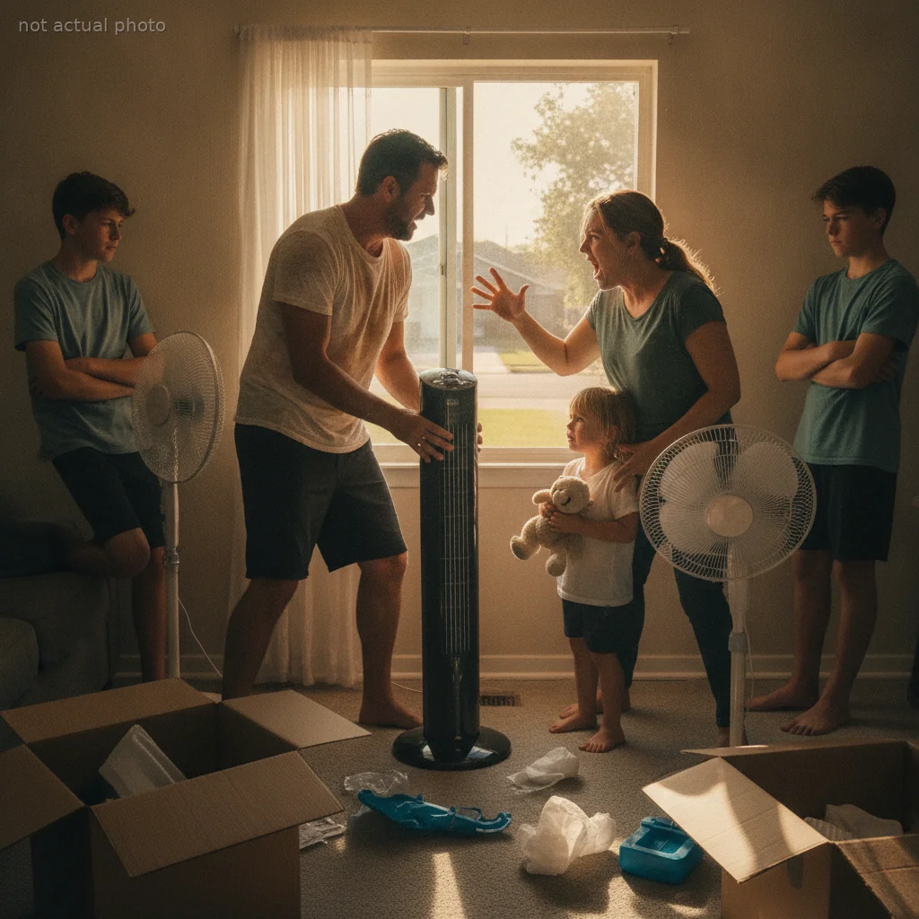 This Dad Refused to Back Down After His Wife Took Their Kid's New Fan and Handed It to the Teens