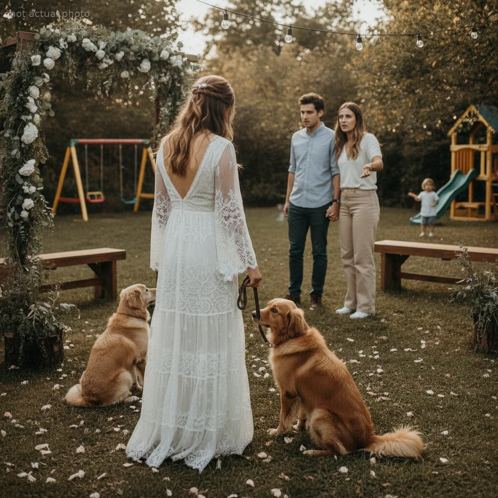 Bride Hints Her Nieces Aren't Welcome At Her Backyard Wedding To Protect Her 'Reactive' Dog