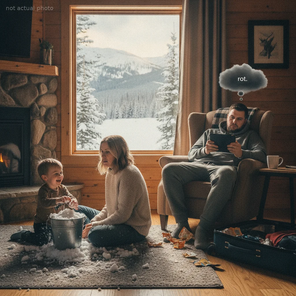Wife Considers Banning Husband From Family Vacations After He Insists on Tagging Along Just to 'Rot' and Ruin the Fun