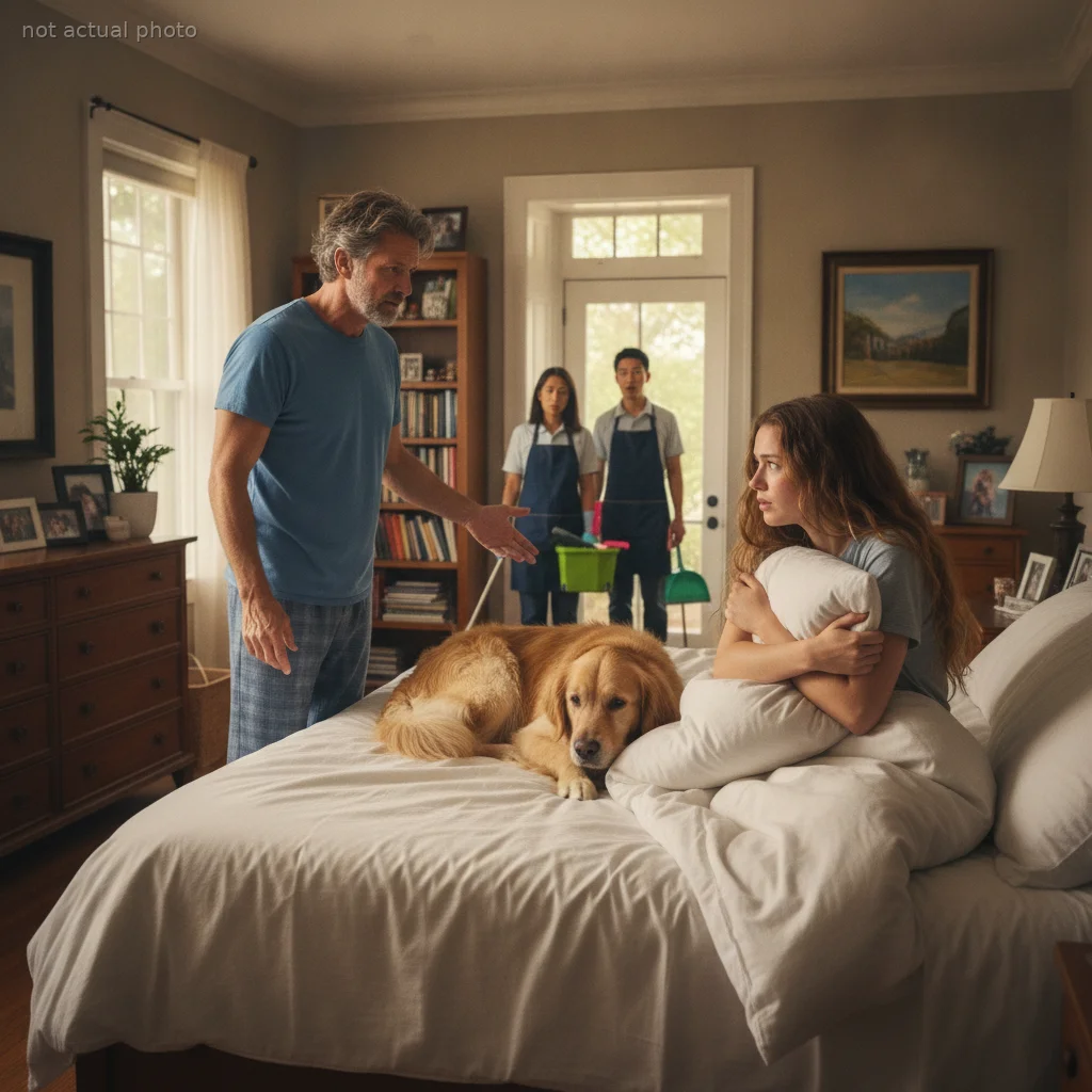 Father Kicks Adult Daughter Out Of His Bed After Realizing What The Maids Think of Their Arrangement