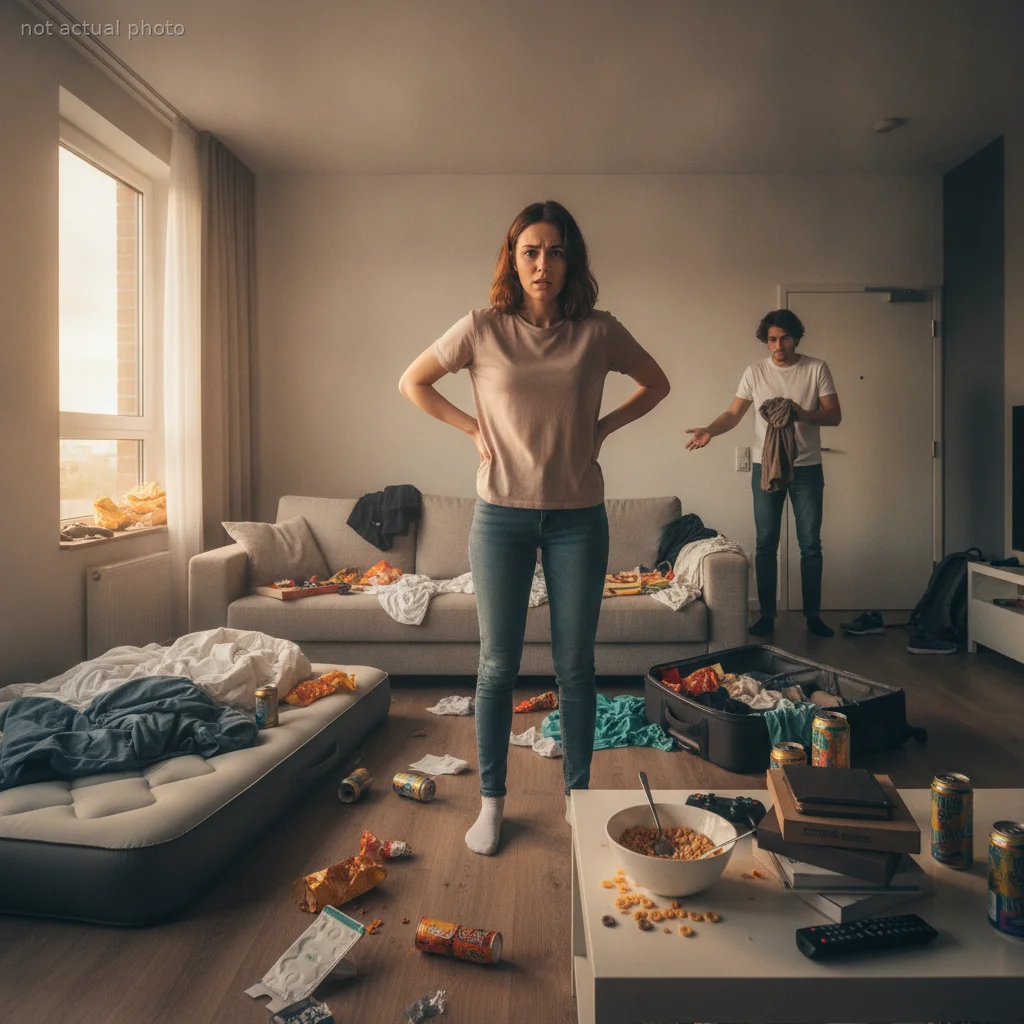 She Banned Her Boyfriend’s Entitled Friend After He Left Their Shared Apartment In Shambles