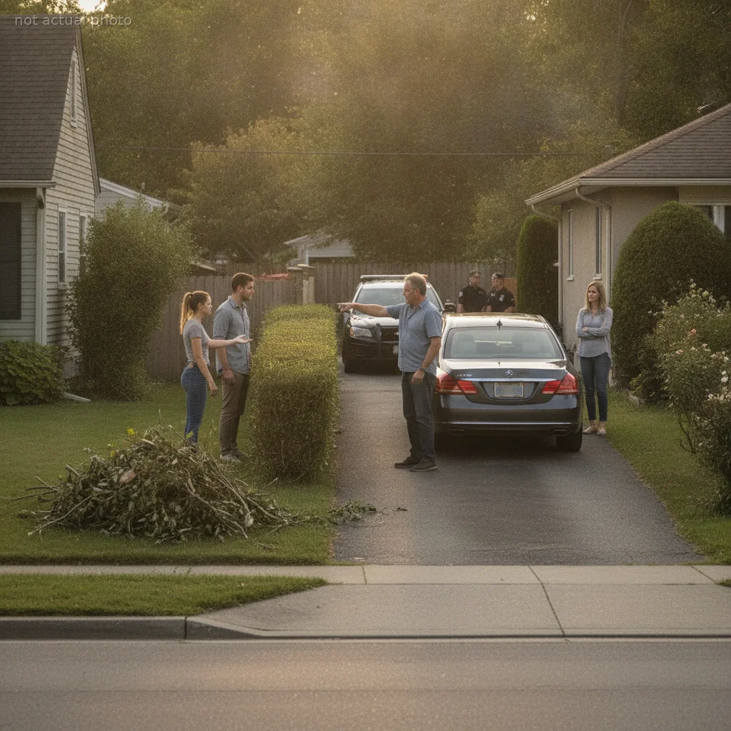 Neighbor Blames Family for Burglary After They Trimmed Their Own Garden, Then Starts a Petty Parking War