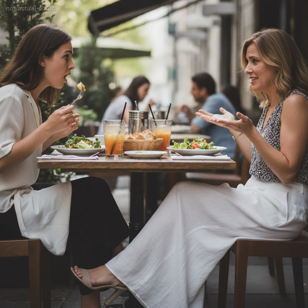 Sister Sneaks Off With Her Linen Pants, Lies About It, Then Wears Them to Lunch in Front of Her