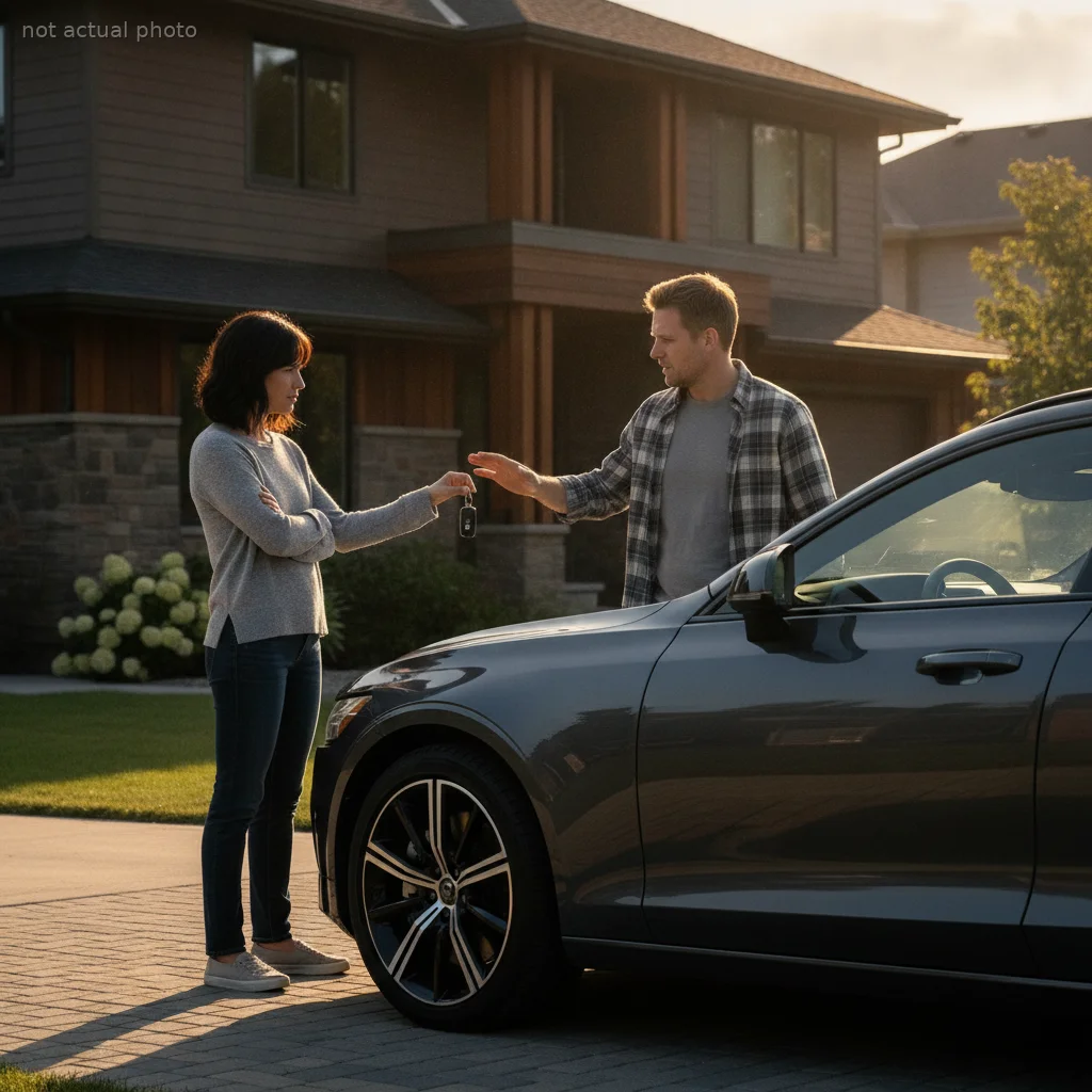 She Returned the Keys to "Their" Brand-New Family Car After Her Husband Set Strict Rules on Who Could Drive It
