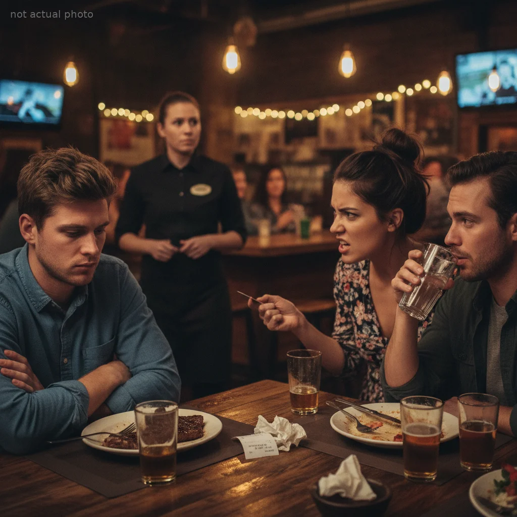 Man Shuts Down on Double Date After Girlfriend Picks a Fight Over Their Waitress and a 14% Tip