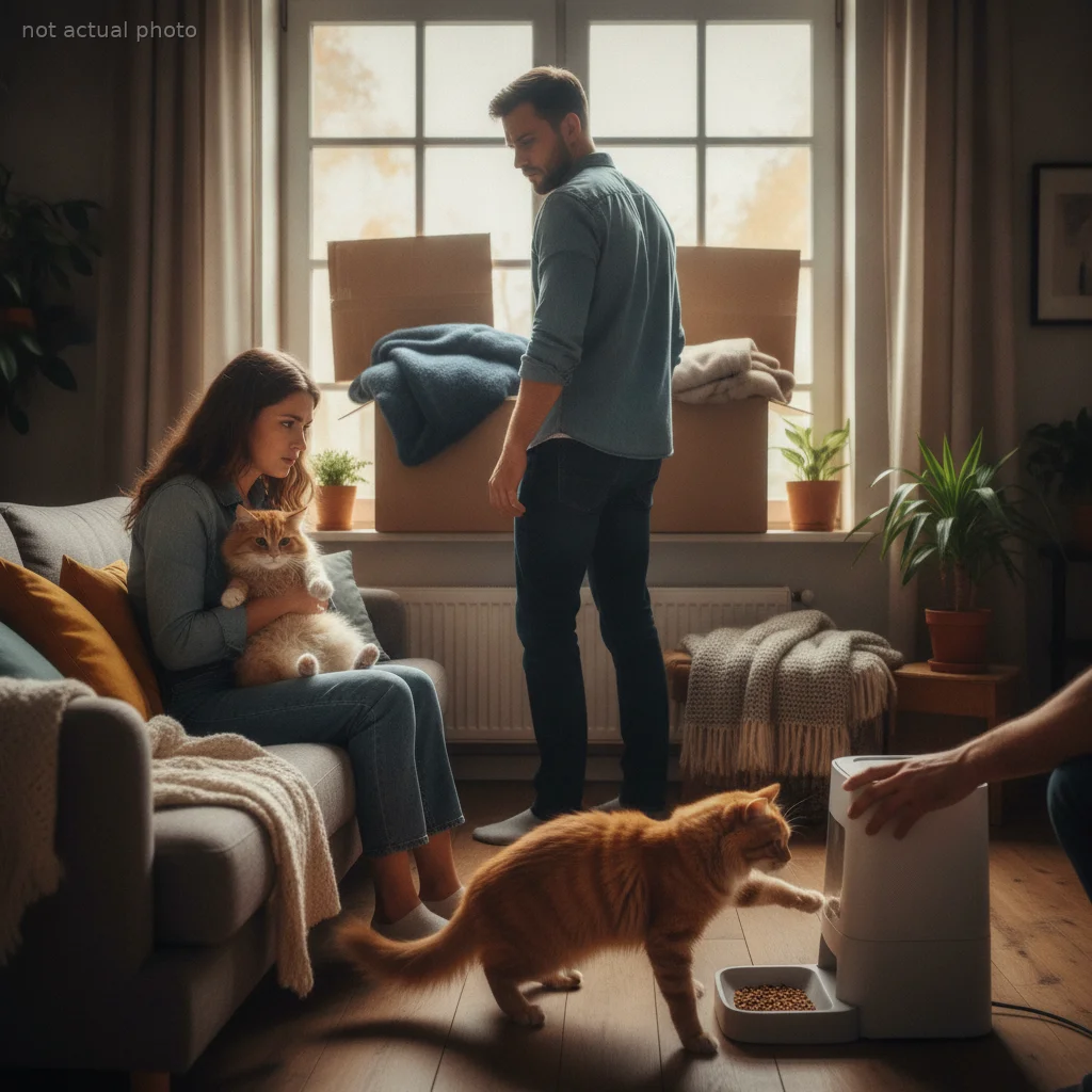 Woman Questions Her Relationship After Her Boyfriend Blocks Her Cat's Favorite Window and Controls His Food