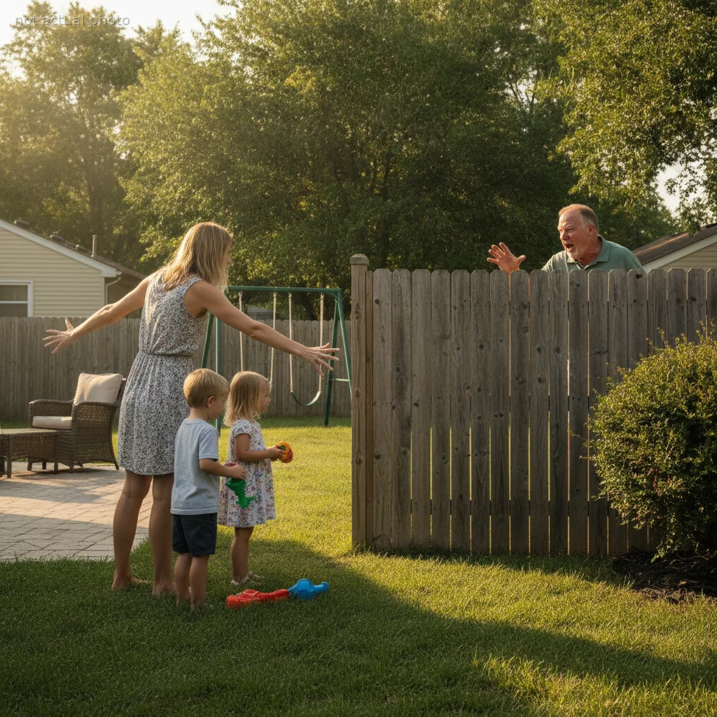Neighbor Shouted "Shut Up" Over the Fence at Her Kids, Sparking a Bitter Suburban Feud