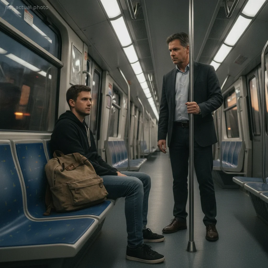 Metro Passenger Moves Seats to Keep Their Bag Close, Sparking a Loud Public Confrontation